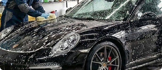 キズが付かない手洗い洗車